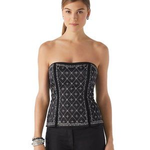 Studded Diamond Bustier